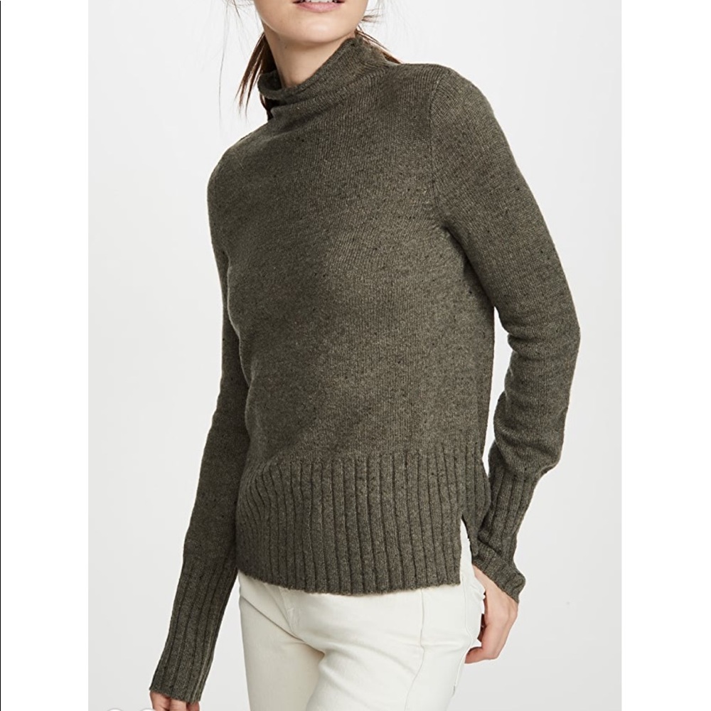 Madewell Donegal Inland Turtleneck Sweater